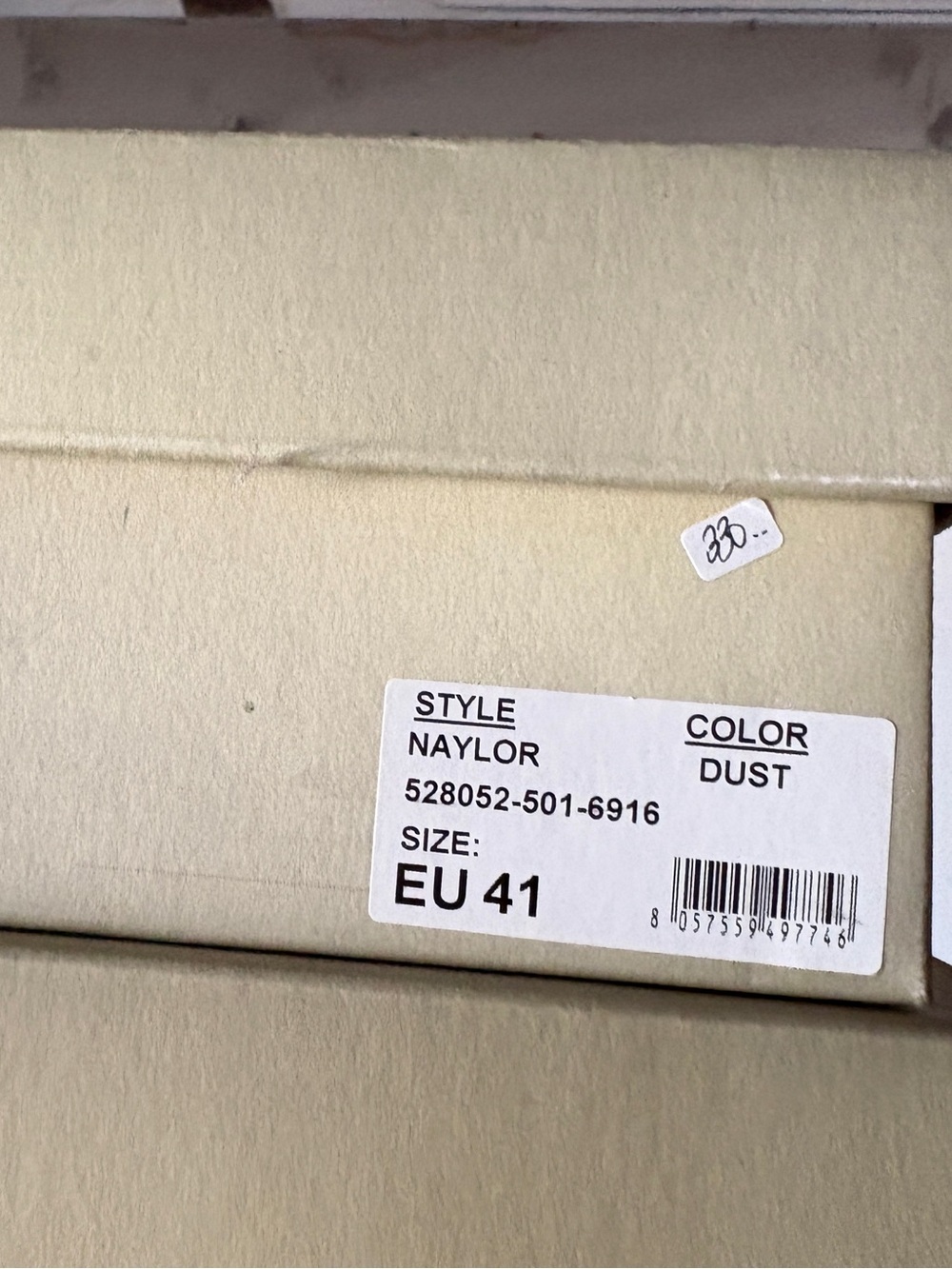 AS 98 Naylor Taupe Leather Peep-Toe Wedge Sandals with Side Zip - Picture 7 of 7